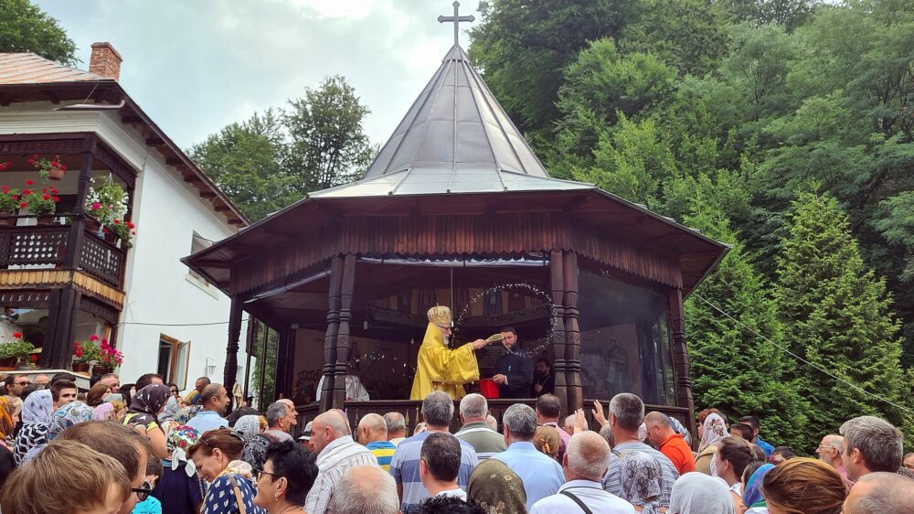 Sfantul Pafnutie cinstit la Manastirea Robaia. Cinci ani de la proclamarea canonizarii