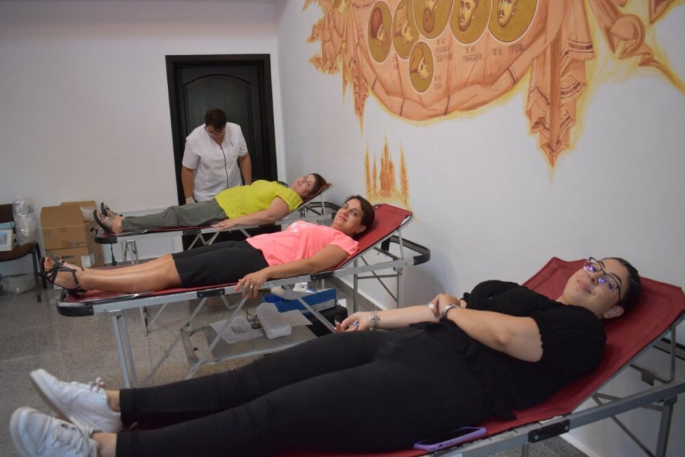 Campanie de donare de sange in protopopiatul urziceni