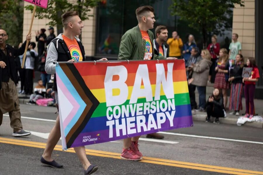 Pride parade ban conversion