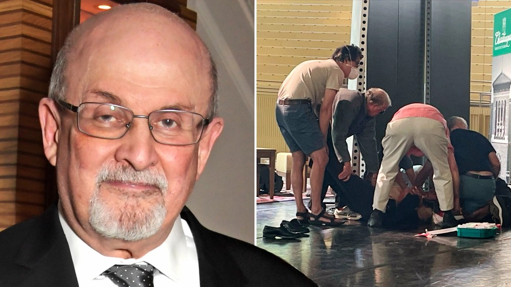Salmon rushdie attack