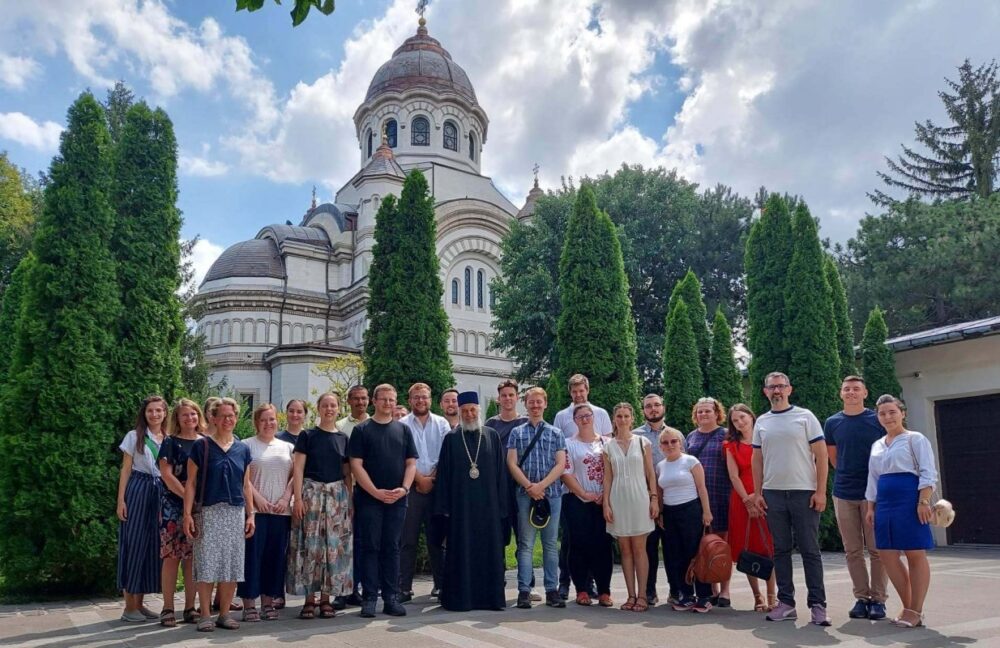 Vizita studentilor germani in eparhia dunarii de jos