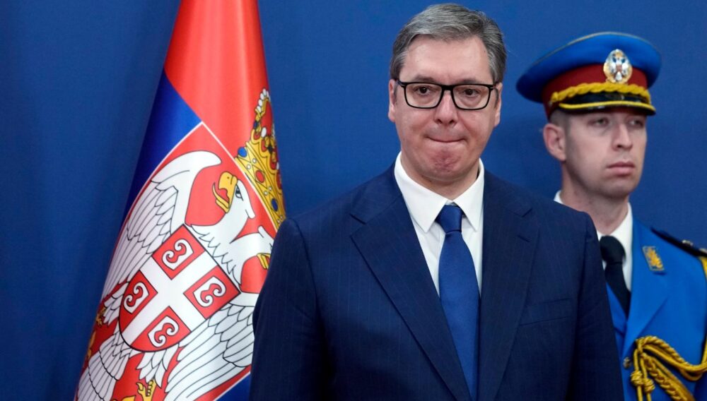 Vucic kosovo is part of serbia according to international law nW7ngOUP
