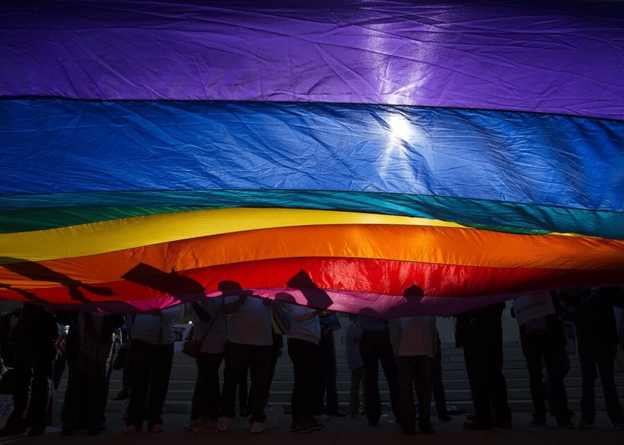LGBTQ DEMONSTRATORS