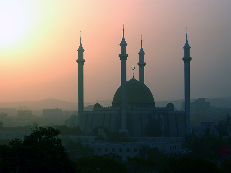 National Mosque in Abuja Nigeria. Wikipedia