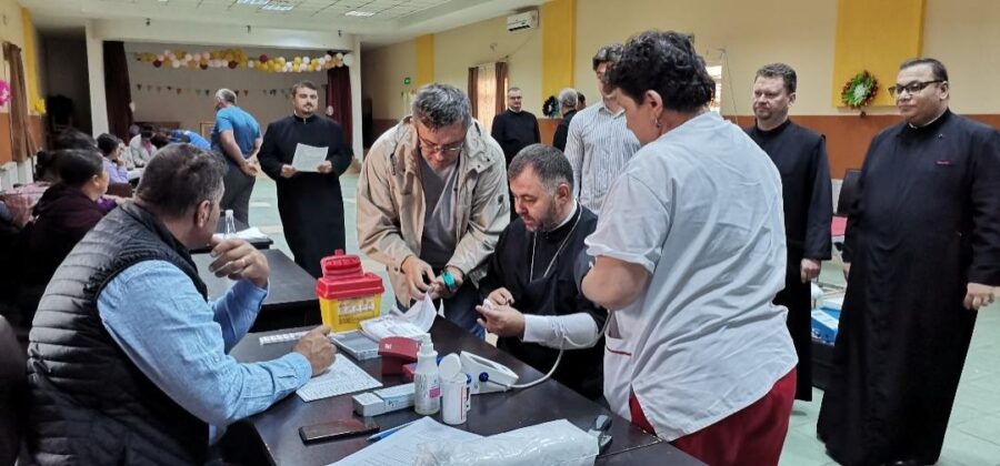 Actiune de donare de sange in protopopiatul slobozia
