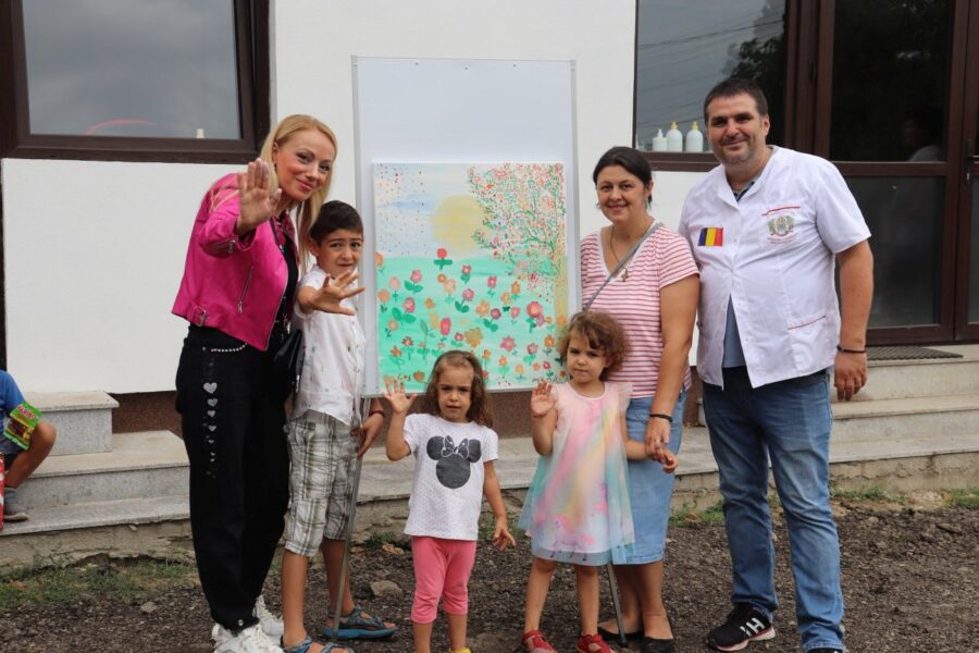 Campania ajutor pentru elevi in localitatea ilfoveana moara vlasiei