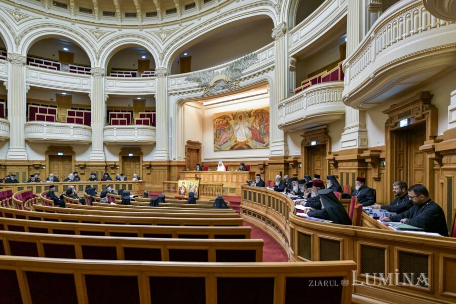 Membrii sfantului sinod s au reunit in sedinta de lucru la palatul patriarhiei