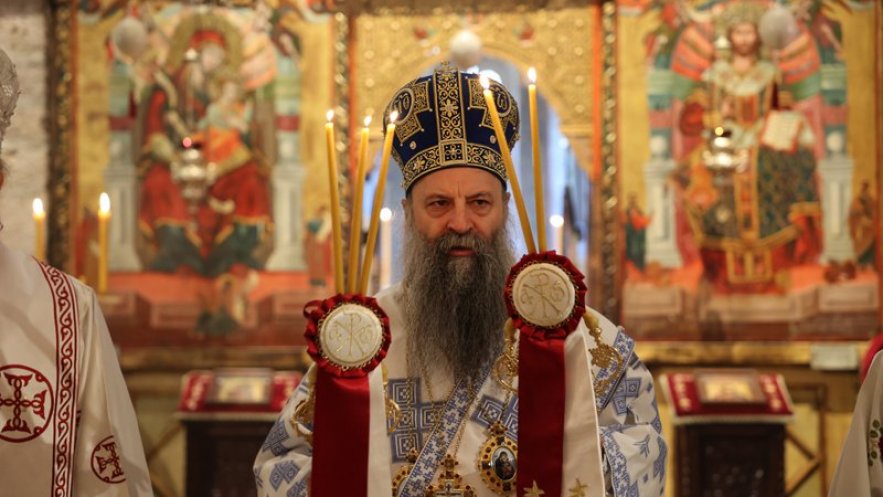 Patrijarh srpski porfirije nacalstvuje praznicnom liturgijom jasenovcu14799 178a1127 f orig