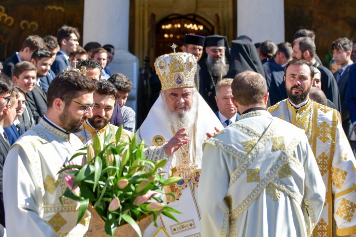 Rugaciune si multumire la ceas aniversar pentru patriarhul romaniei