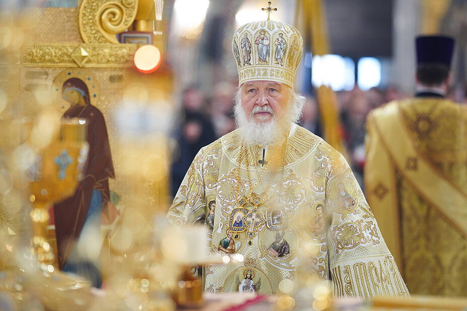 News Bilder des Tages Russland, Patriarch Kirill weiht Kathedrale in Nischni Nowgorod ein RUSSIA, NIZHNY NOVGOROD REGION