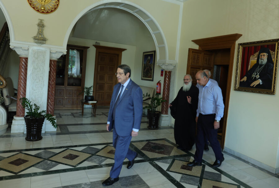 ΠτΔ – Αρχιεπίσκοπος Κύπρου'.//PoR –