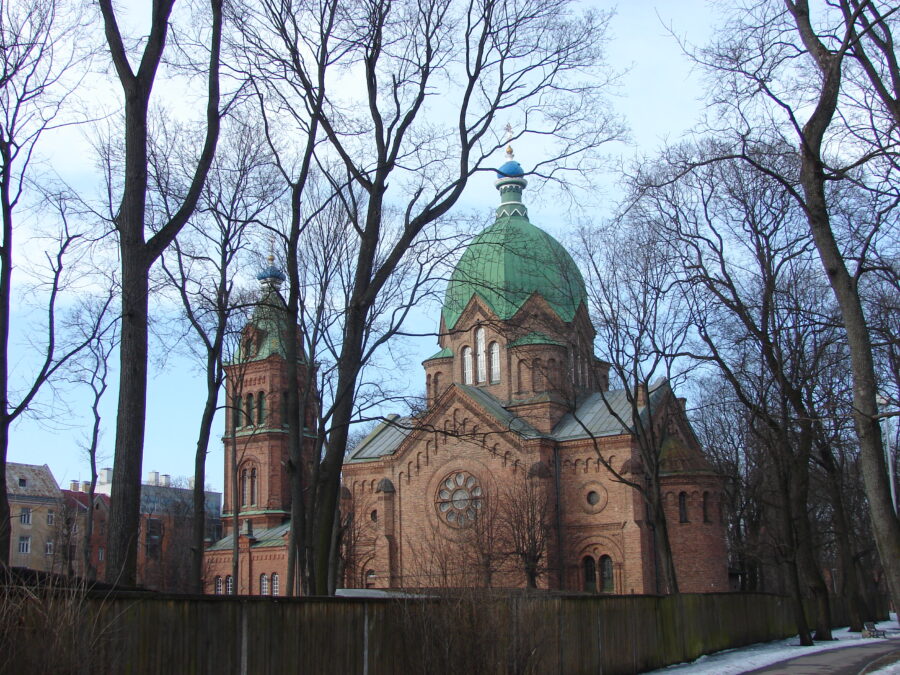 Rigas Visu Sveto Pareizticigo Baznica 1880 J.baumanis Katolu Iela 10a Riga Latvia Panoramio