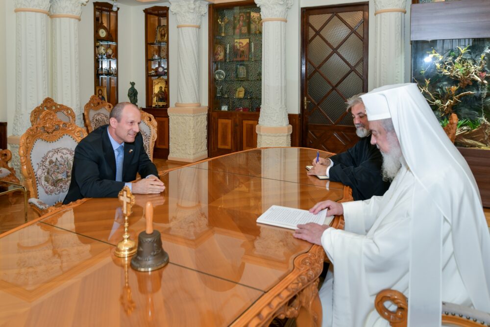 Ambasador stat Israel vizita de prezentare la Patriarhia Romana
