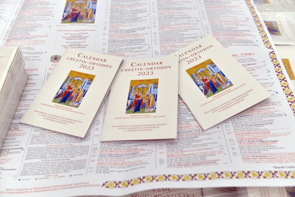 Calendare bisericesti pe 2023 disponibile in arhiepiscopia bucurestilor