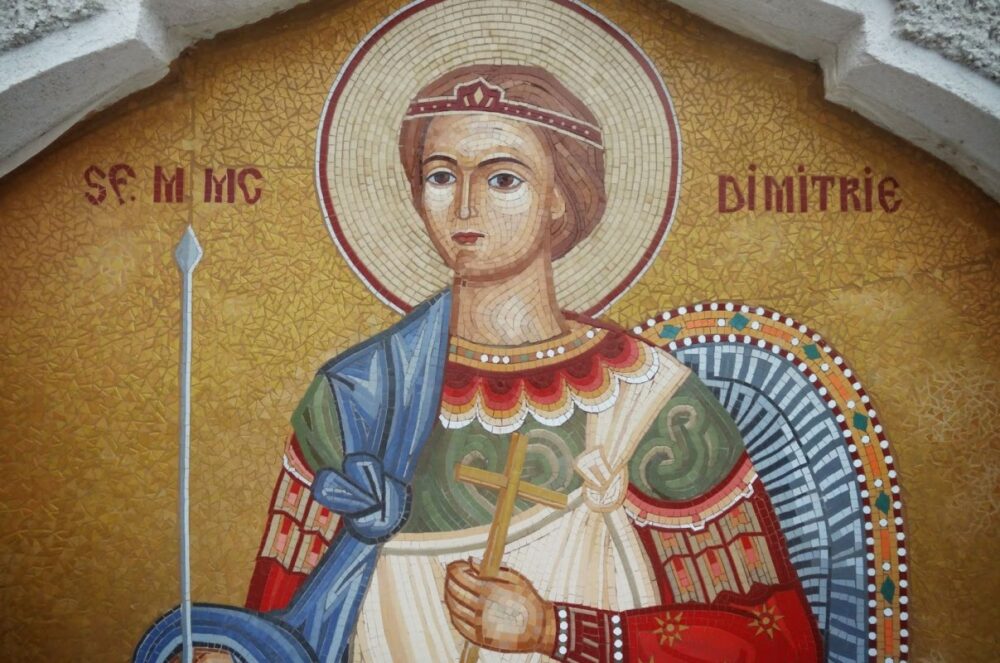 Sfantul mucenic dimitrie fidel ostas al lui hristos si mare aparator al crestinilor