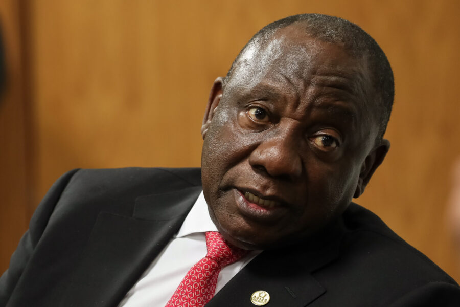 14/11/2019 Encontro com o Presidente da República da África do