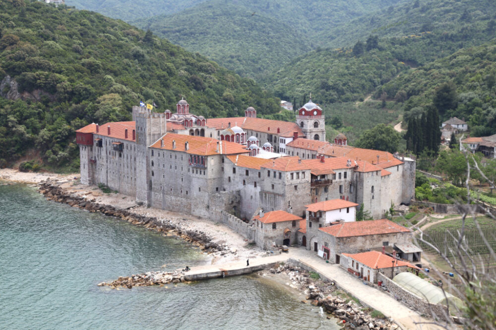 Greek Orthodoxy Esphigmenou Monastery on Mount Athos
