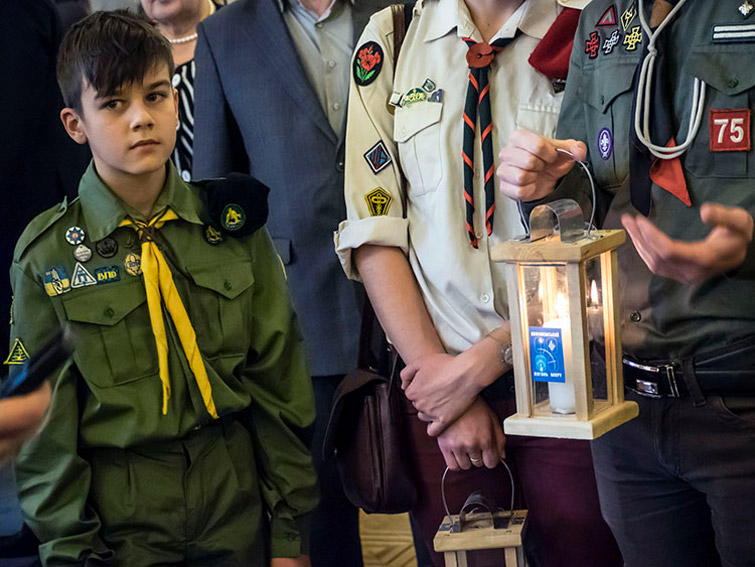At the Verkhovna Rada brought Bethlehem fire