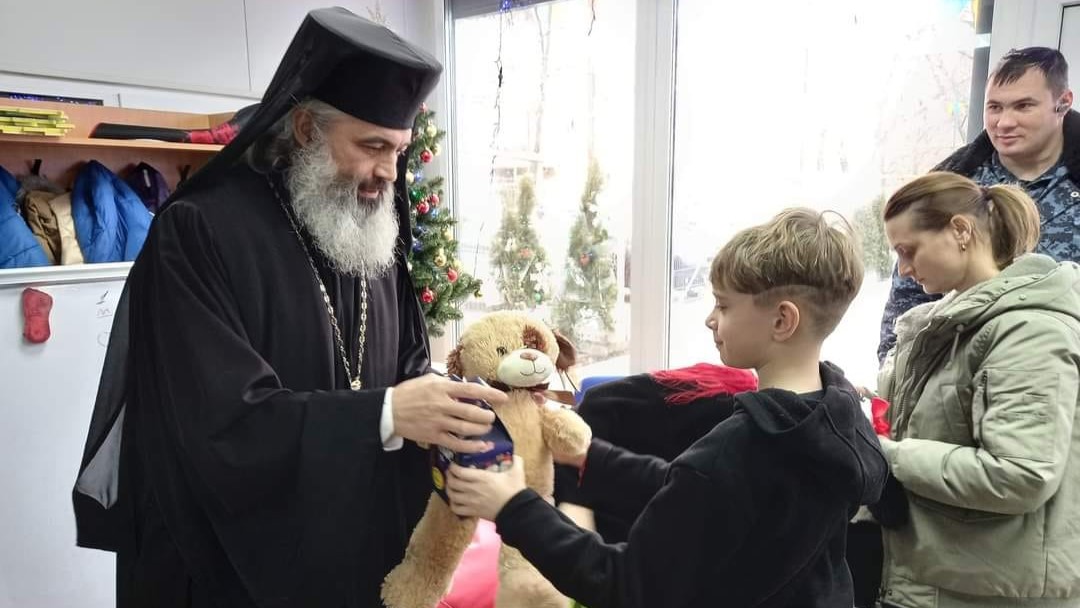 Episcopul de balti la centrul Anastasis