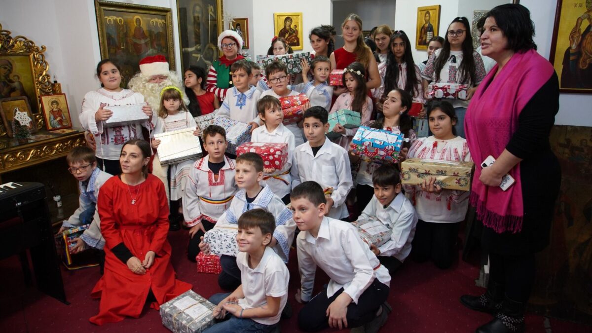 Arhiepiscopia bucurestilor si sustinatorii ei au dus bucuria craciunului la 1370 de persoane