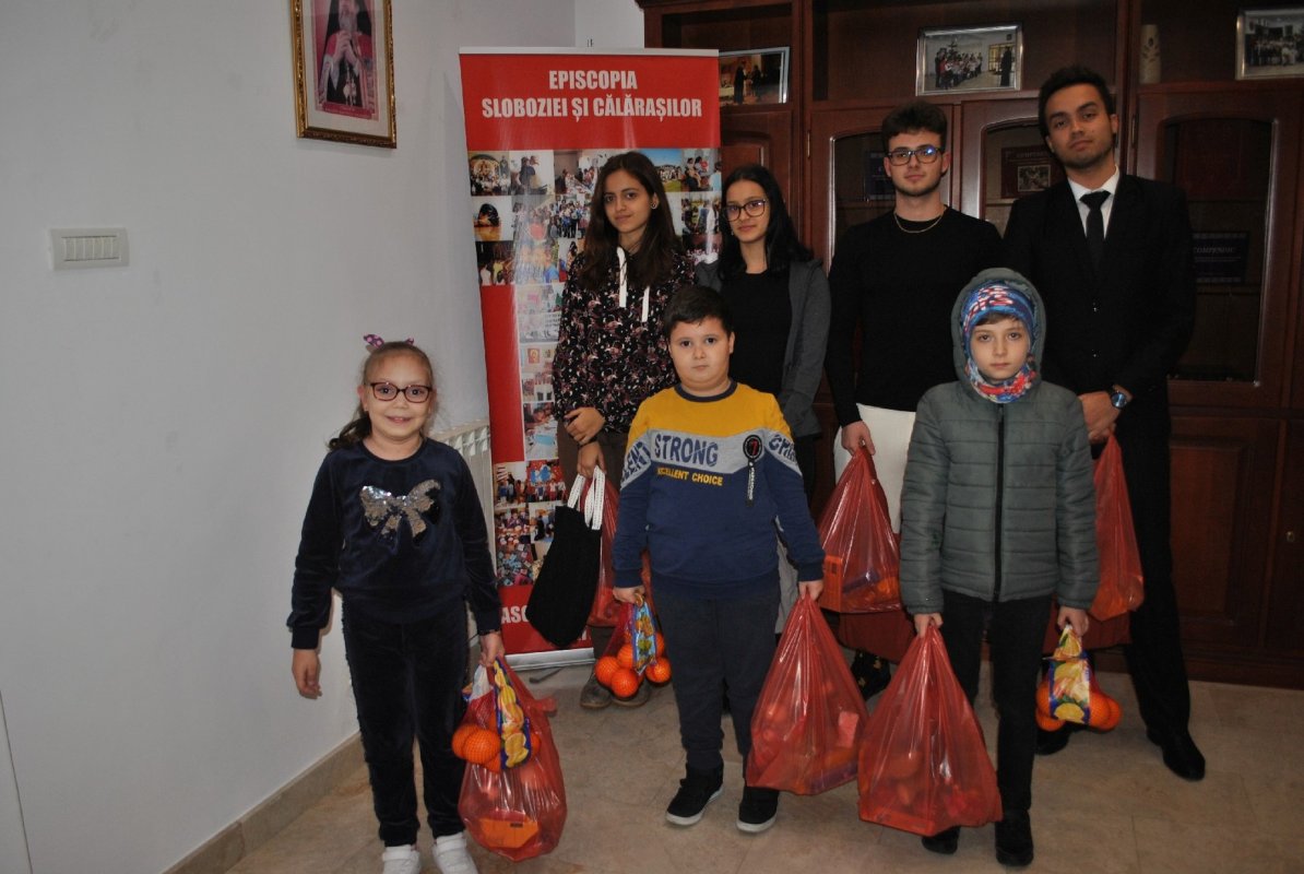 Daruri pentru copii din partea episcopiei sloboziei si calarasilor