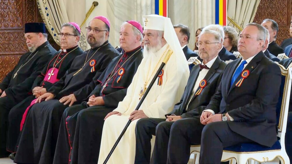 Receptie cu ocazia zilei nationale la palatul cotroceni