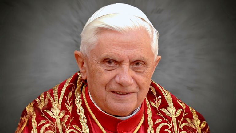 Skynews benedict pope