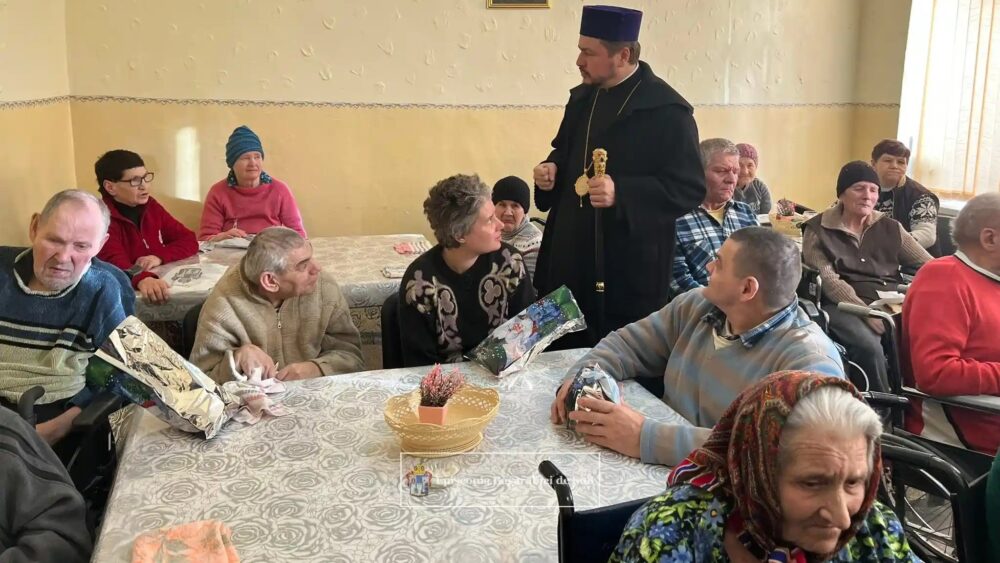 Ep Veniamin la zilul de batrani din Alexandruy Ioan Cuza