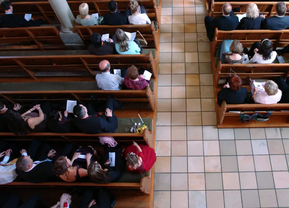 Gottesdienst von oben