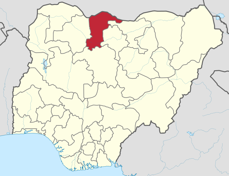 Location Of Katsina State Nigeria. Uwe Dedering Creative Commons