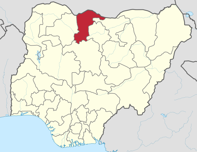 Location of Katsina state Nigeria. Uwe Dedering Creative Commons