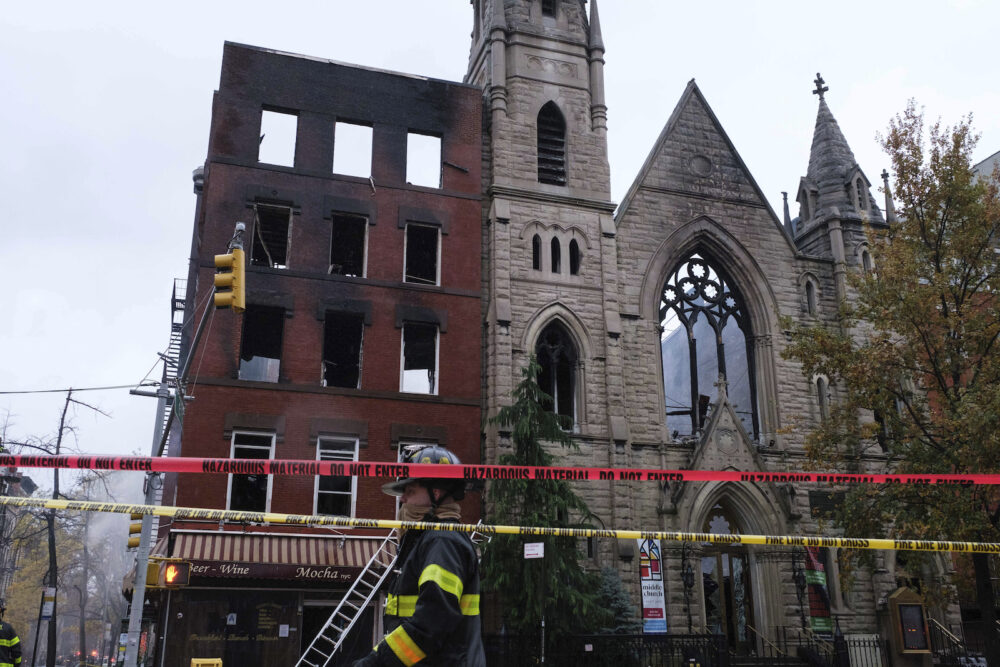 Historic Church Fire