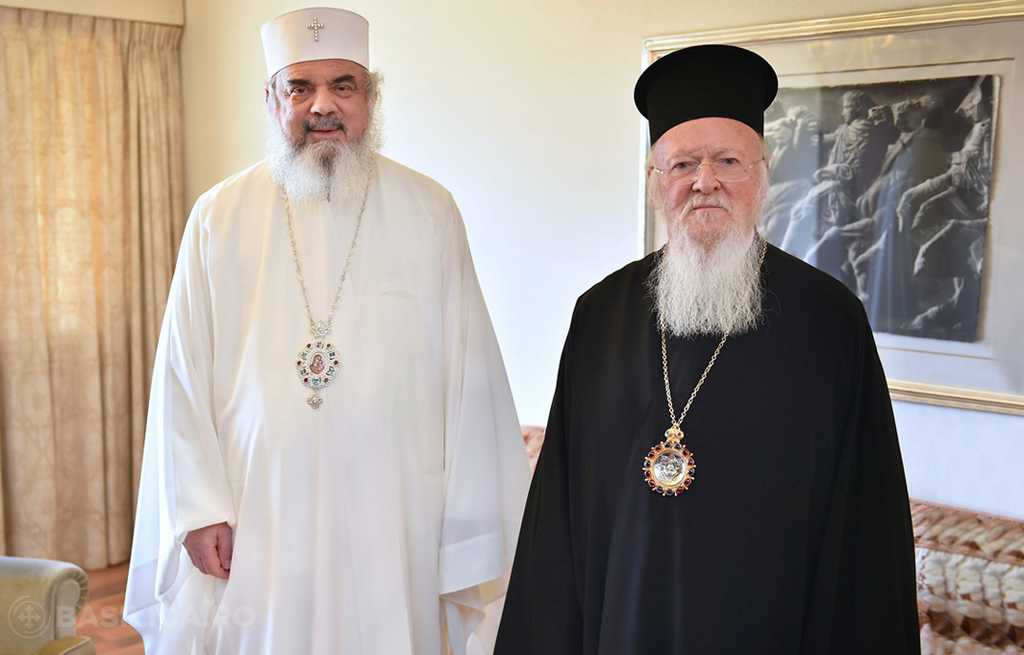Patriarhul Daniel şi Patriarhul Bartolomeu