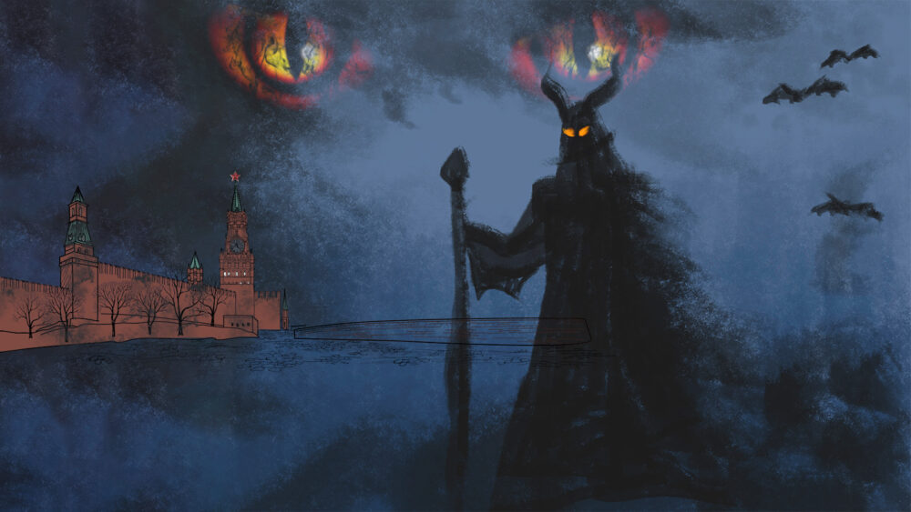 Putin Satan