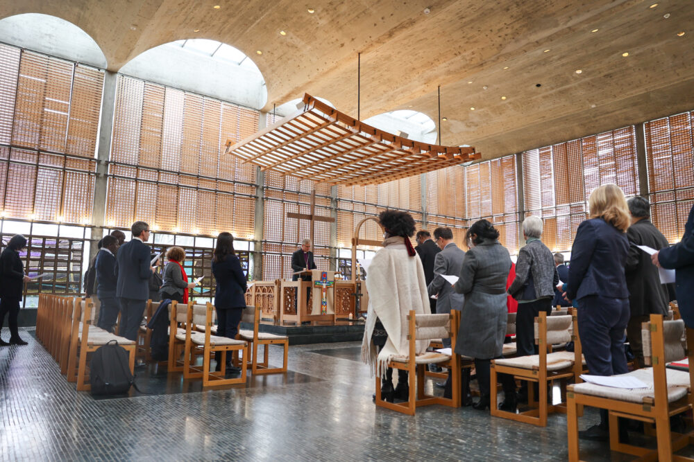 Thanksgiving prayer and Ecumenical round table with bishop Olav Fykse Tveit