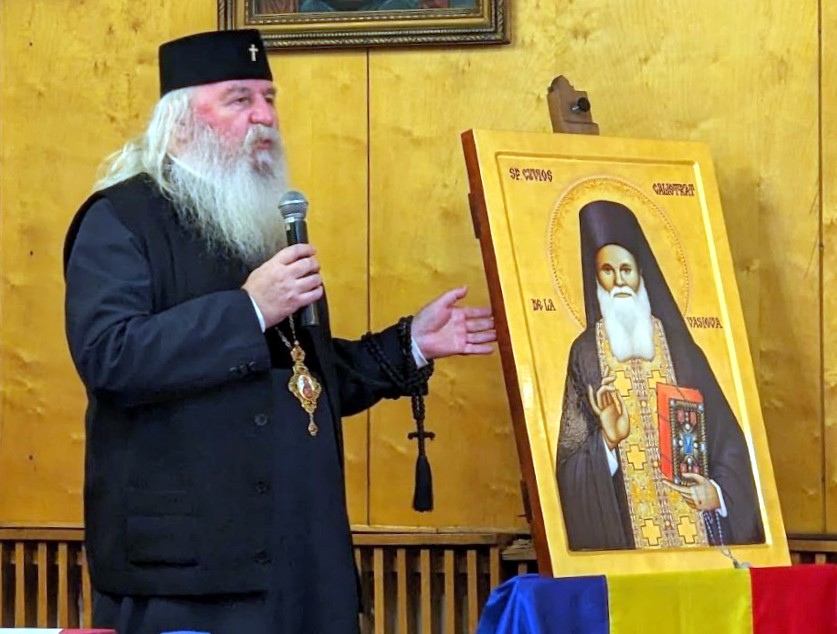 Icoana calistrat Bobu Adunare eparhiala Timisoara