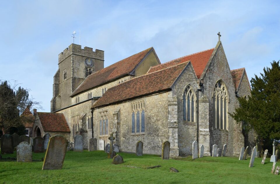 St marys church great chart geographorguk