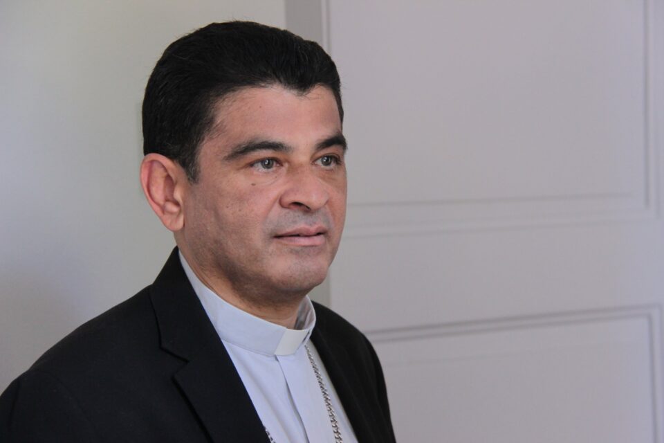 Visit of Rolando José Alvarez Lagos from Nicaragua at ACN International in Königstein 24.06.2019