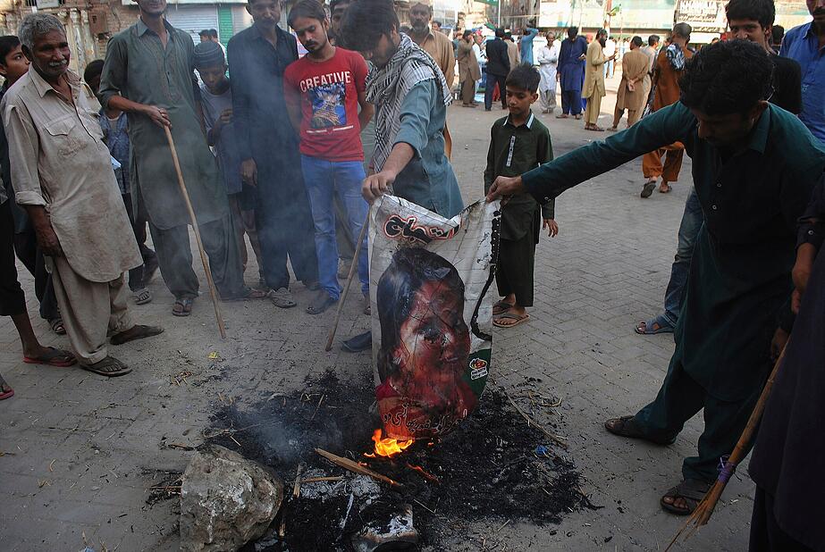 Proteste nach Freispruch von Christin in Pakistan