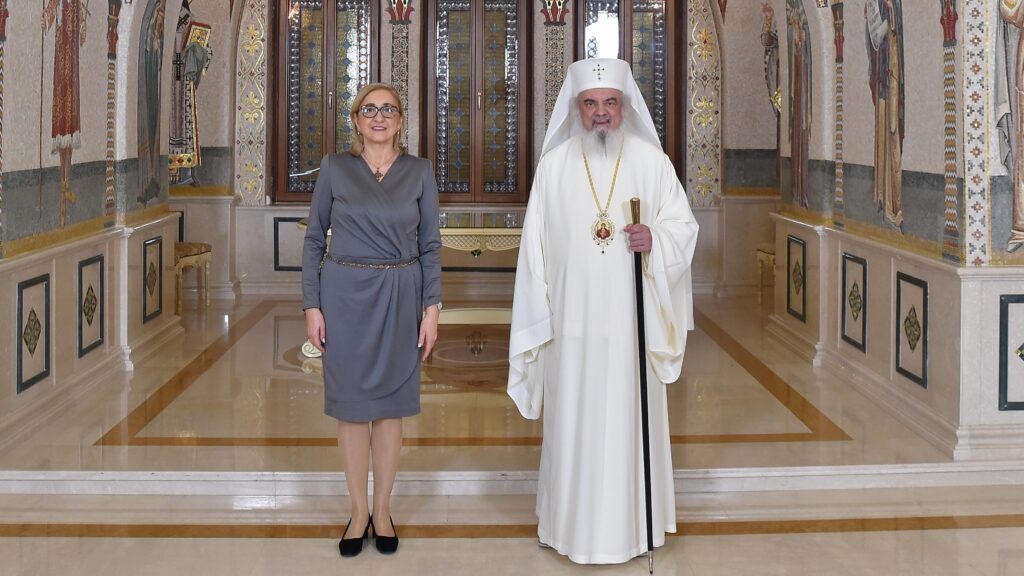Ambasadaroul Georgiei in vizita la Patriahul Daniel