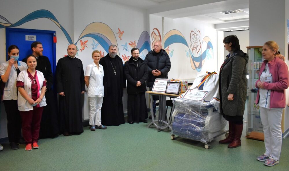 Donatie a protoieriei onesti catre spitalul municipal sfantul ierarh doctor luca