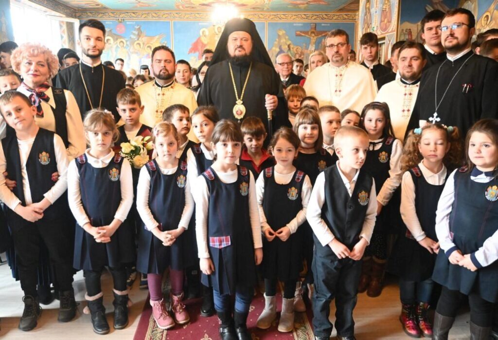 Hram la liceul ortodox din zalau