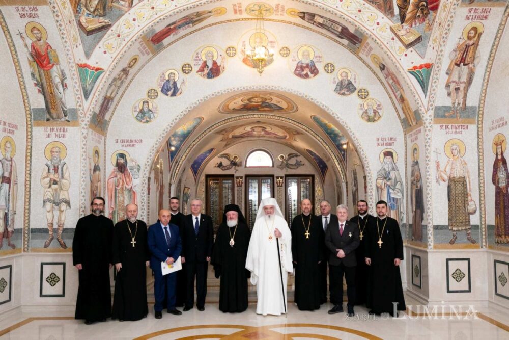 Intrunirea membrilor consiliului national bisericesc la resedinta patriarhala