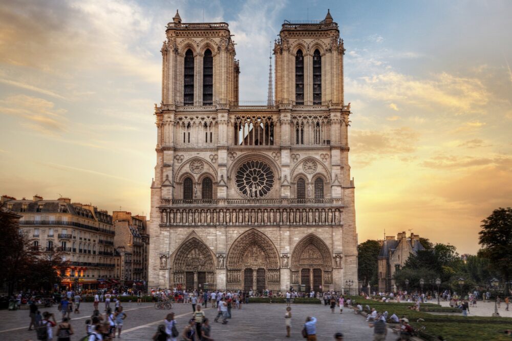 Paris view notre