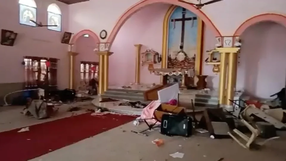 WebRNS India Church Attack1