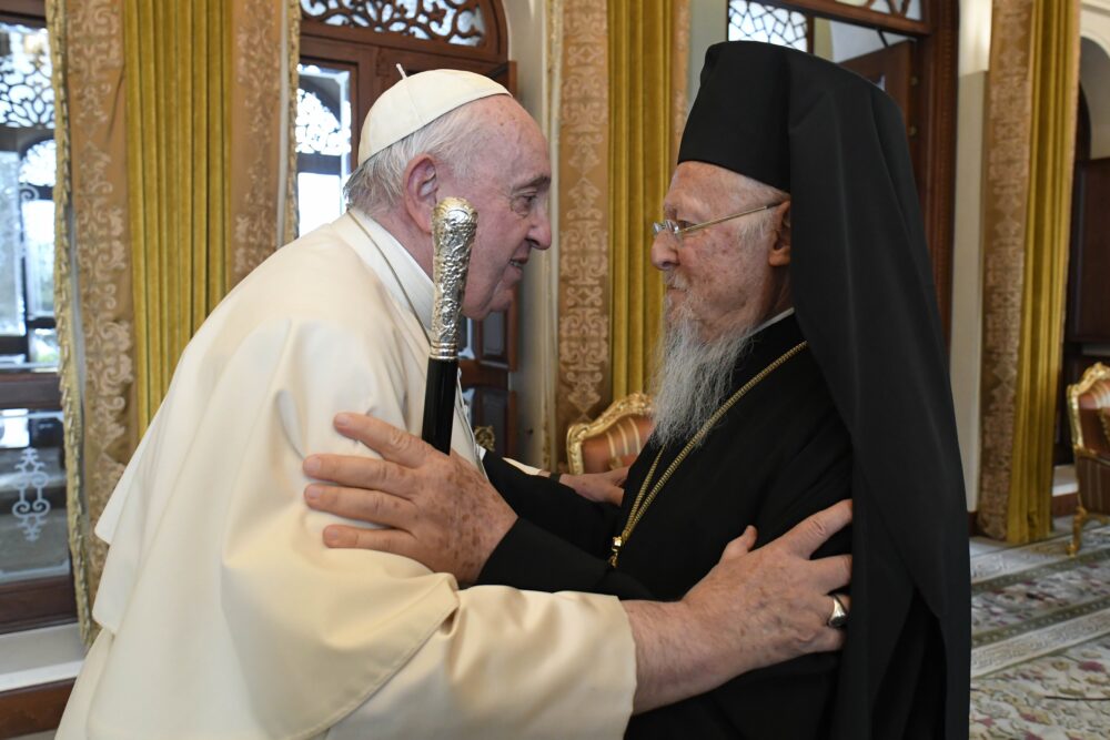 FILE POPE ECUMENICAL PATRIARCH