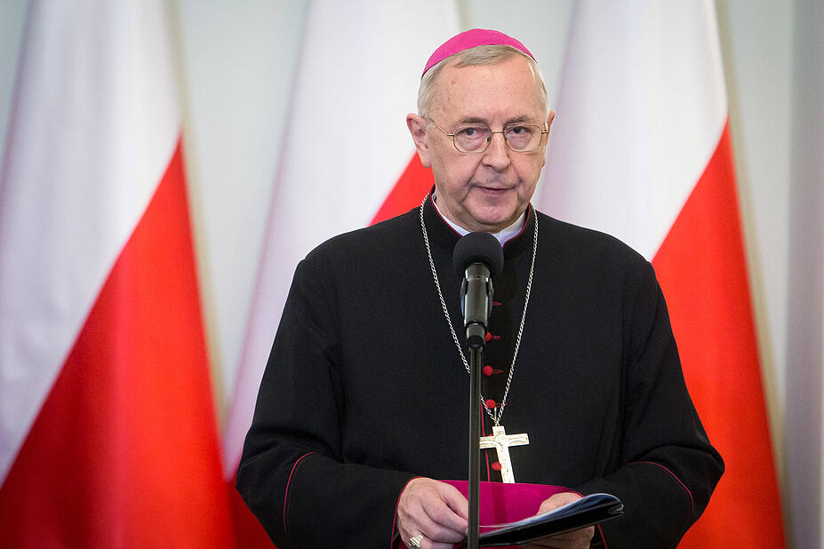 Polish Politics And More (archives 2016 2022) Stanislaw Gadecki in Warsaw, Poland on January 18, 2019 Warsaw Poland PUBL