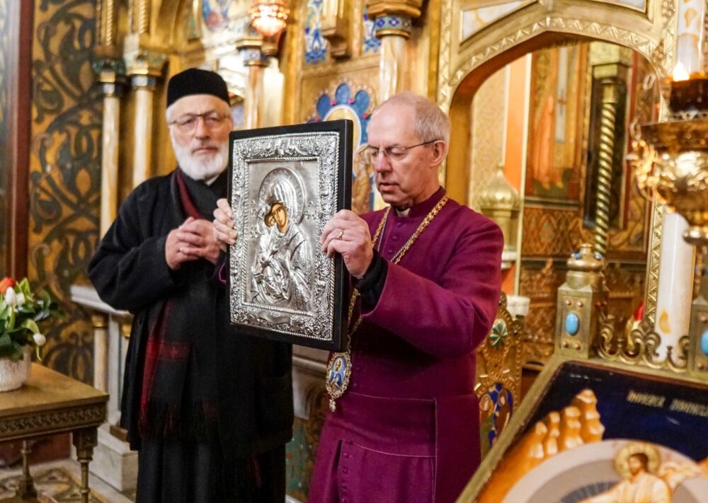Arhiepiscopul de Canterbury a vizitat Manastirea Argesului