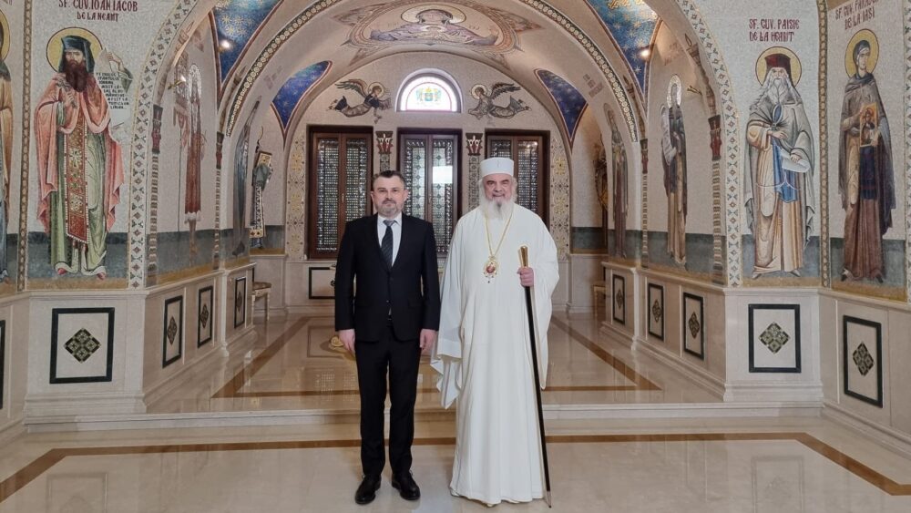 Secretarul dprp si patriarhul daniel