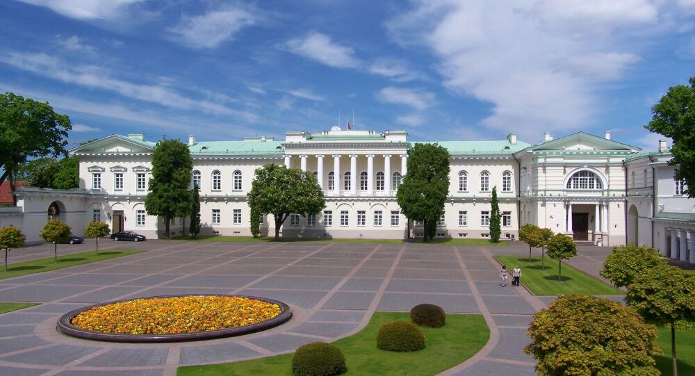 Wilno Pałac prezydencki